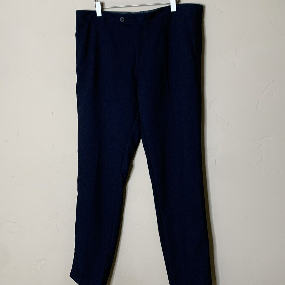 Zyia Active Men's 40x33* Navy Blue Performance Athleisure Pants Business Casual